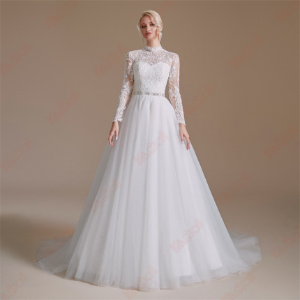 long sleeve evening dress